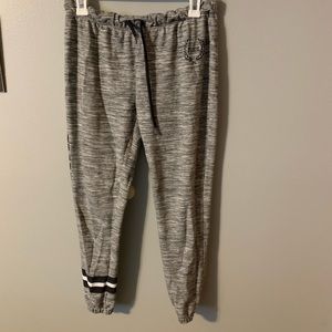 PINK jogger pants (light grey)